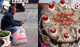 Tài xế mang bánh kem đi giao dưới cái nắng 40 độ, đợi cả tiếng không thấy nhận hàng