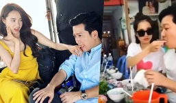 Nhã Phương chiều Trường Giang hết mực khi đi ăn cùng Trấn Thành