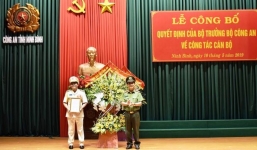 Phó Giám đốc Công an Vĩnh Phúc được bổ nhiệm làm Giám đốc Công an tỉnh Ninh Bình