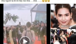 Ngọc Trinh 'mặc như không' tại Cannes, chị gái khen: Bản lĩnh, xinh đẹp