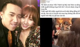 Đi diễn ở Mỹ cùng Trấn Thành, Hari Won lại 'dính phốt'