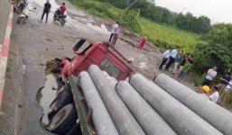 Hà Nội: Vỡ đường ống nước cấp cho 3 quận nội thành