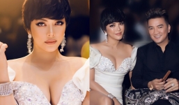 Lý Nhã Kỳ 'nổi loạn' với kiểu tóc mới, thân thiết bên Đàm Vĩnh Hưng tại sự kiện