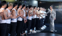 Hoa hậu U40 Thu Thủy 'bối rối' trước dàn mỹ nam điển trai của Mister Việt Nam