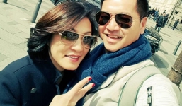 Giữa bão ly hôn, Hồng Đào, Quang Minh vẫn vui vẻ chạy show