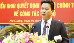 Chủ tịch Hà Tĩnh Đặng Quốc Khánh làm Bí thư Tỉnh uỷ Hà Giang