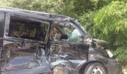 Đoàn xe của Tổng thống Ukraine bất ngờ gặp tai nạn giao thông