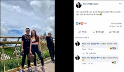 Khắc Việt nhận 'kết đắng' khi nhờ dân mạng xóa 'anh béo áo đen' trong ảnh