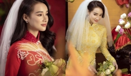 Cưới Trường Giang gần 1 năm, Nhã Phương lại một lần nữa khoác áo cô dâu