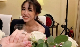Con gái Minh Nhựa khoe nhẫn kim cương cỡ khủng được bạn trai cầu hôn
