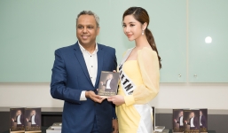 Mỹ nhân gốc Bạc Liêu gặp gỡ triệu phú Malaysia tại Miss International Globe
