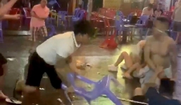 Hỗn chiến kinh hoàng trên phố Bùi Viện