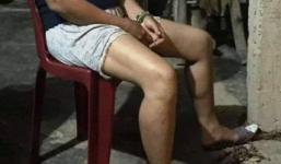 Phẫn nộ hình ảnh một người phụ nữ ở Huế bị chồng xích chân sau lần thua bạc