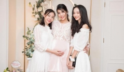 Cận kề ngày sinh, Lan Khuê vẫn rạng rỡ hội ngộ cùng bạn bè