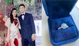 Bạn gái hot girl của Duy Mạnh khoe nhẫn kim cương, đám cưới đang cận kề?