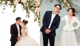 Vợ cố diễn viên Duy Nhân để lộ ảnh cưới đẹp như mơ bên hôn phu điển trai