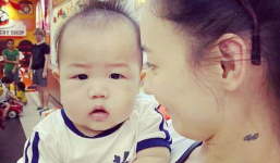 Trương Bá Chi công khai ảnh cận mặt con trai thứ 3