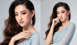 Hoa hậu Lương Thùy Linh khoe chân 1,22 m trong bộ đầm cắt xẻ táo bạo