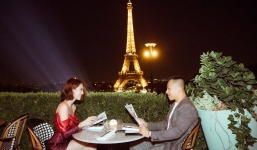 Khắc Tiệp đặt nhà hàng trước 2 tháng để ăn tối cùng Ngọc Trinh tại Paris