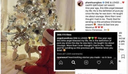 Viết caption khoe con bằng tiếng Anh, Phạm Hương bị tố đạo văn thiên thần Victoria'secret