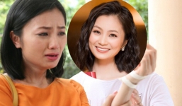 Đang đi quay Hoa hồng trên ngực trái, Diệu Hương nhận tin bố qua đời vì ung thư