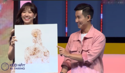 Mỹ nam quyết mua tranh của nghệ nhân vẽ bằng mắt tặng Hari Won