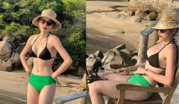 Hoa hậu Kỳ Duyên gây mê với loạt ảnh diện bikini cực khét, tâm điểm chú ý lại là vòng 1 