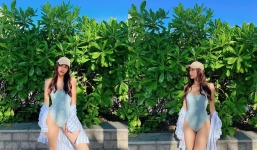 Tự tin khoe body bốc lửa, Lương Thùy Linh bị mất điểm vì bikini phản chủ