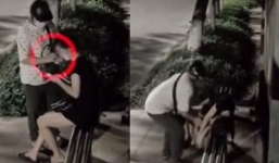 Nghi vấn clip cô gái bị người đàn ông hỏi đường chuốc thuốc mê, cướp tài sản lúc đêm muộn