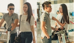 Hoa hậu Dương Thùy Linh than vãn khi rơi vào tình huống 'dở khóc dở cười' ở sân bay