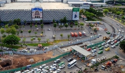 Sẽ xả trạm thu phí sân bay Tân Sơn Nhất nếu ùn tắc dịp lễ 2/9
