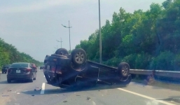 2 vụ tai nạn giao thông vào ngày cuối nghỉ lễ khiến cửa ngõ vào Hà Nội ùn tắc kéo dài