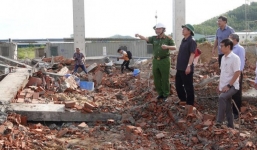 Vụ sập tường khiến 5 người thiệt mạng ở Bình Định: Xác định nguyên nhân sự cố