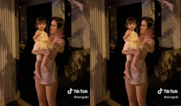 Thức quá nửa đêm để đón mẹ đi diễn về, con gái Đông Nhi nói một câu khiến nữ ca sĩ xua tan hết mệt mỏi