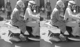 Video: 'Ninja lead' mắc cạn trên đường bê tông mới đổ khiến dân tình lắc đầu ngao ngán