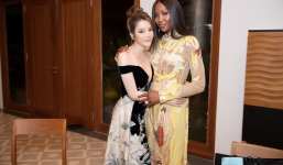 Lý Nhã Kỳ cùng siêu mẫu Naomi Campbell là khách VIP tại sự kiện của công chúa Ả Rập