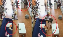 Video: Người phụ nữ phản xạ nhanh như chớp, cứu con khỏi ngã từ ghế sofa