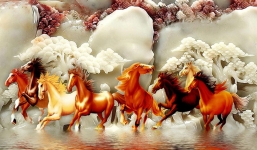 Giải nghĩa tranh 'Mã đáo thành công': Những lý do hài hước khiến một con ngựa quay đầu ngược lại