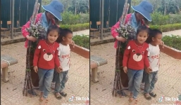 Video: Xúc động cảnh học sinh vùng cao dành tặng món quà cây nhà lá vườn cho cô giáo 