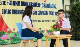 Bộ GD-ĐT tặng bằng khen học sinh lớp 7 dũng cảm cứu cụ ông thoát khỏi đường ray tàu hoả