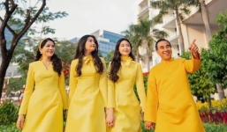 Diện áo dài chúc Tết, ái nữ nhà Quyền Linh khiến dân tình u mê: Chuẩn Hoa hậu tương lai