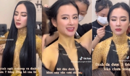 Video: Angela Phương Trinh ngồi hơn 7 tiếng để đính đá bộ trang phục khiến người nhìn phát lú