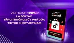 TikTok Shop Việt Nam vinh danh YEAH1 UP là đối tác tăng trưởng bứt phá của năm