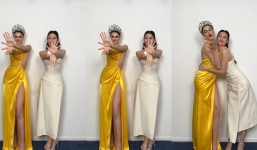 Bị Lương Thuỳ Linh 'thao túng tâm lý', Hoa hậu đẹp nhất thế giới có màn đu trend đỉnh cao