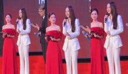 Hoa hậu Mai Phương dần lấy lại được hình ảnh với màn thuyết trình 'chạm đến trái tim'