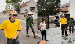 Tiktoker Phạm Thoại méo mặt khi mẹ mang giày hiệu 40 triệu đồng đi cày ruộng, thái độ gây tranh cãi