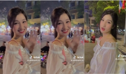 Video: Phương Nhi càn quét phố đi bộ hồ Gươm, nhan sắc cam thường gây chú ý