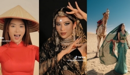 Nam Anh đu trend biến hình thành dâu Ấn, nhan sắc và thần thái khiến Võ Hạ Trâm phải kiêng dè