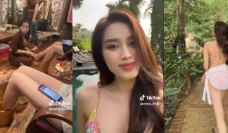 Đi biển chán thì lên rừng, Đại sứ Du lịch Đỗ Thị Hà lại khiến dân tình trầm trồ