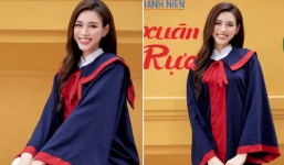 Hoa hậu Đỗ Thị Hà khép lại 4 năm thanh xuân với NEU, mới ngày nào mà đã hết thời sinh viên